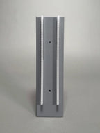 Chalk dispenser from the back in gray