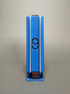 Blue chalk dispenser for  snooker and pool clubs