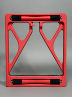 back side of a red snooker triangle 