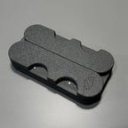 Personalized black cue stand by SS custom design 