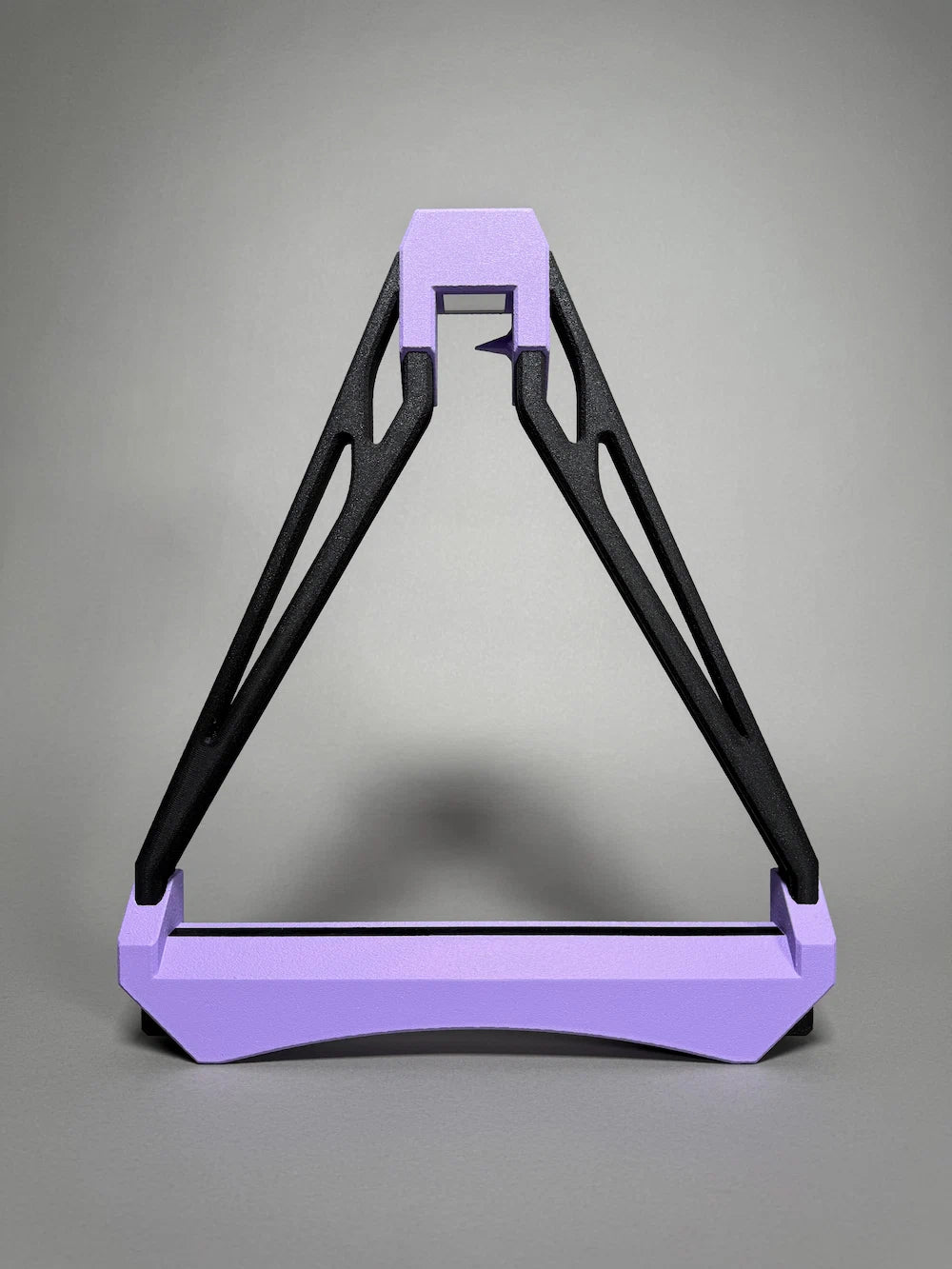 Purple and black snooker triangle designed by DB