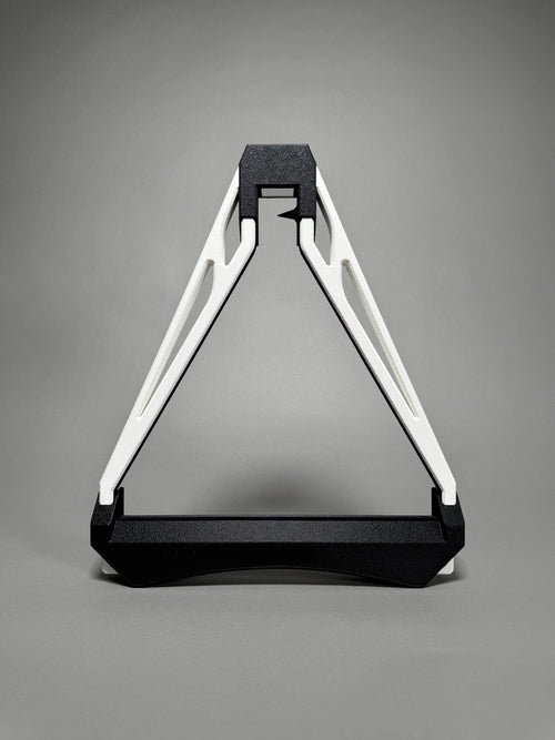 The front of the black and white club snooker triangle by DB triangle