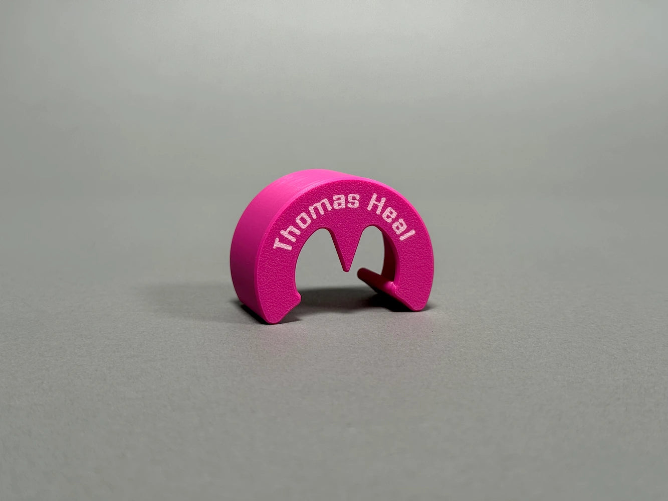 pink personalised ball marker  