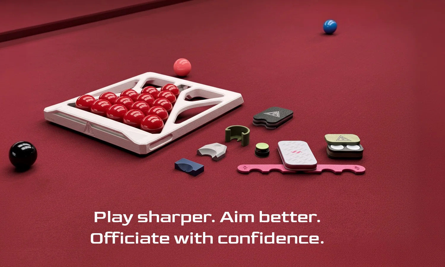 pool table with CA products
