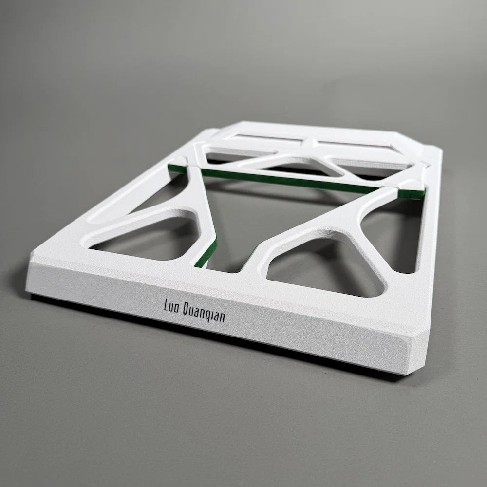 White snooker triangle with name personalization